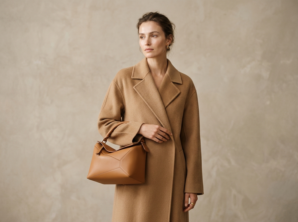 AI fashion campaign model shot